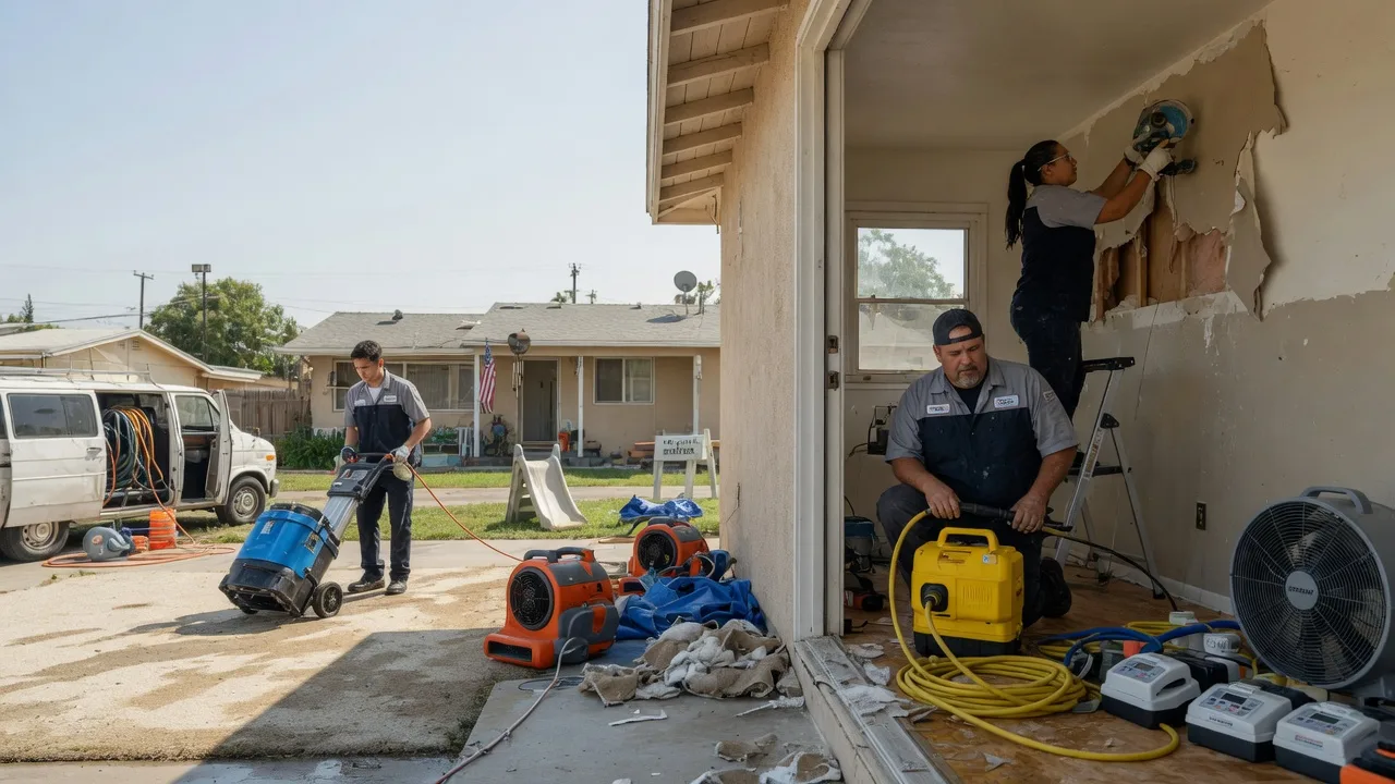Water Damage Restoration in Bellflower, IL near me